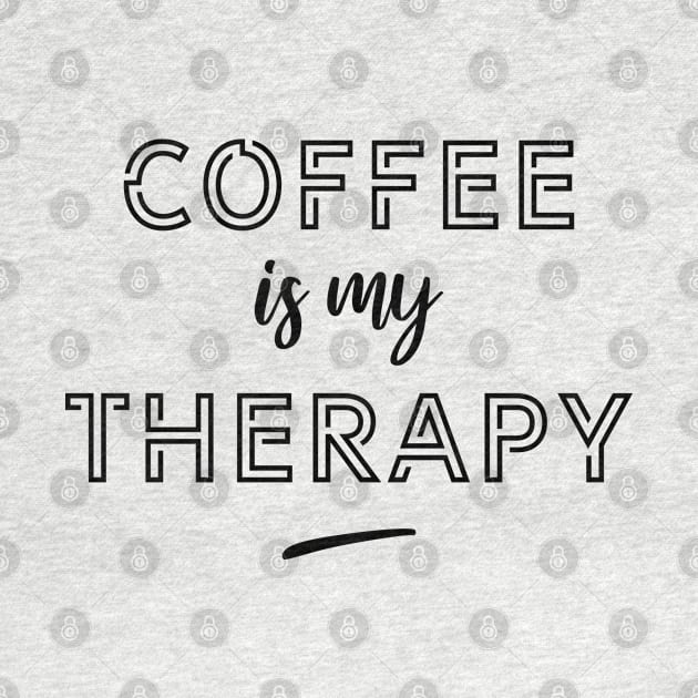 Coffee is my therapy by lepetitcalamar